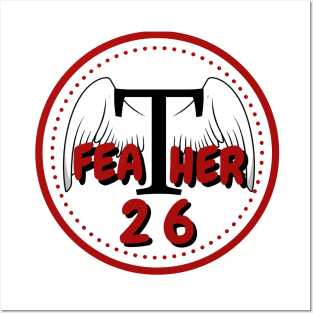 Feather26 Logo Posters and Art